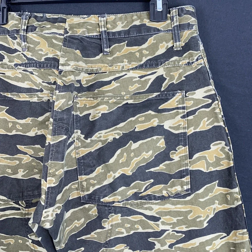 G Star Raw 5622 MENS SIZE 36X32 3D Tapered Camo Denim Pharrell Green Woodland